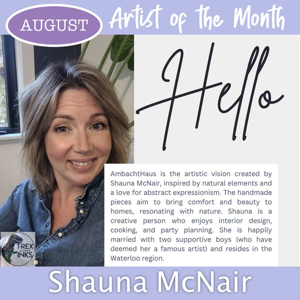 August's Artist & Ambassador of the Month: Shauna McNair